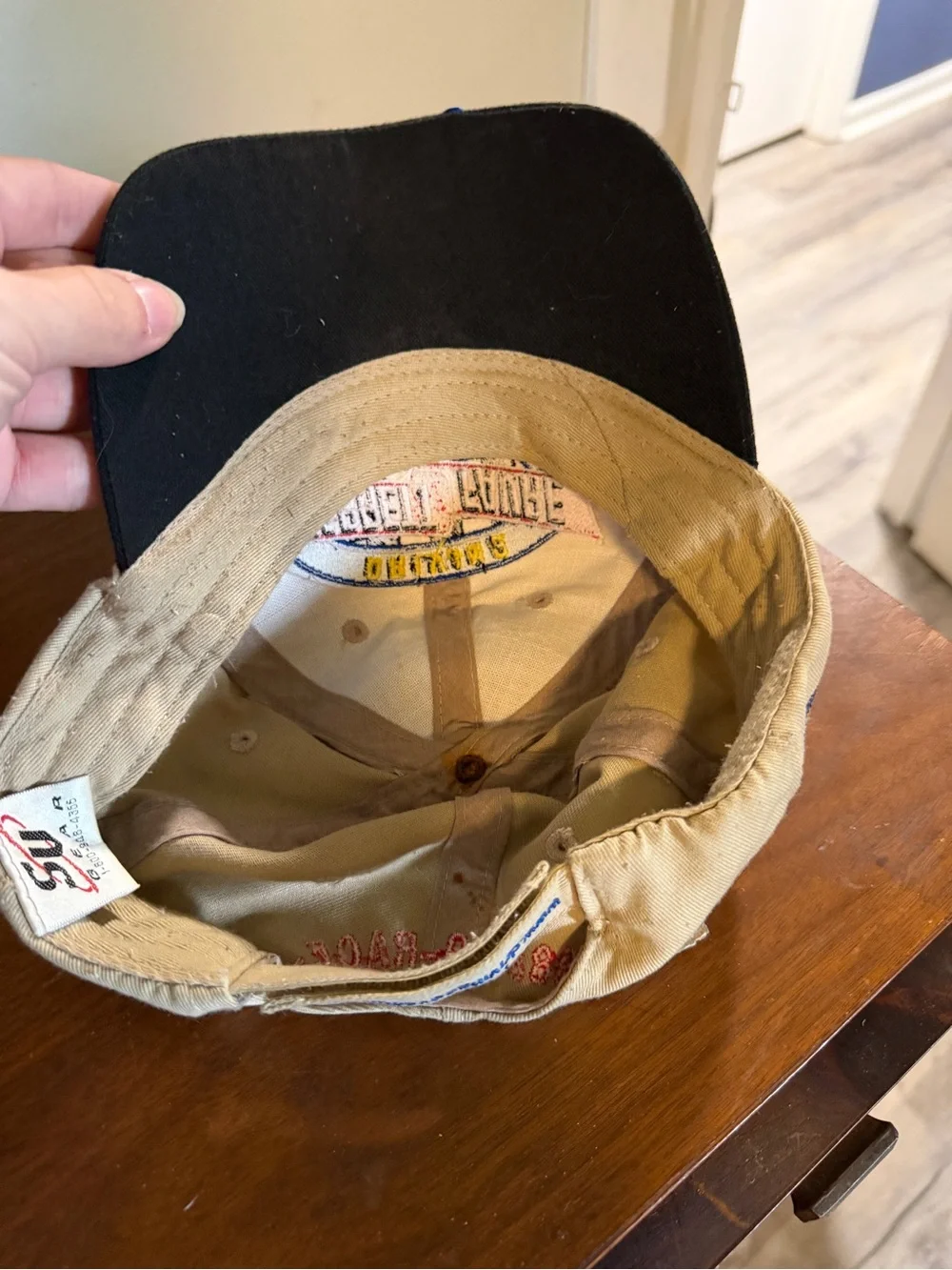 Jarrett Favre Driving Adventure Tan and Black Baseball Cap